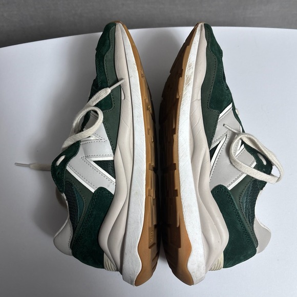 New Balance Sneakers 10 Green Tan Suede Intelligent Choice 57/40 M5740PCC Shoes - Picture 9 of 14
